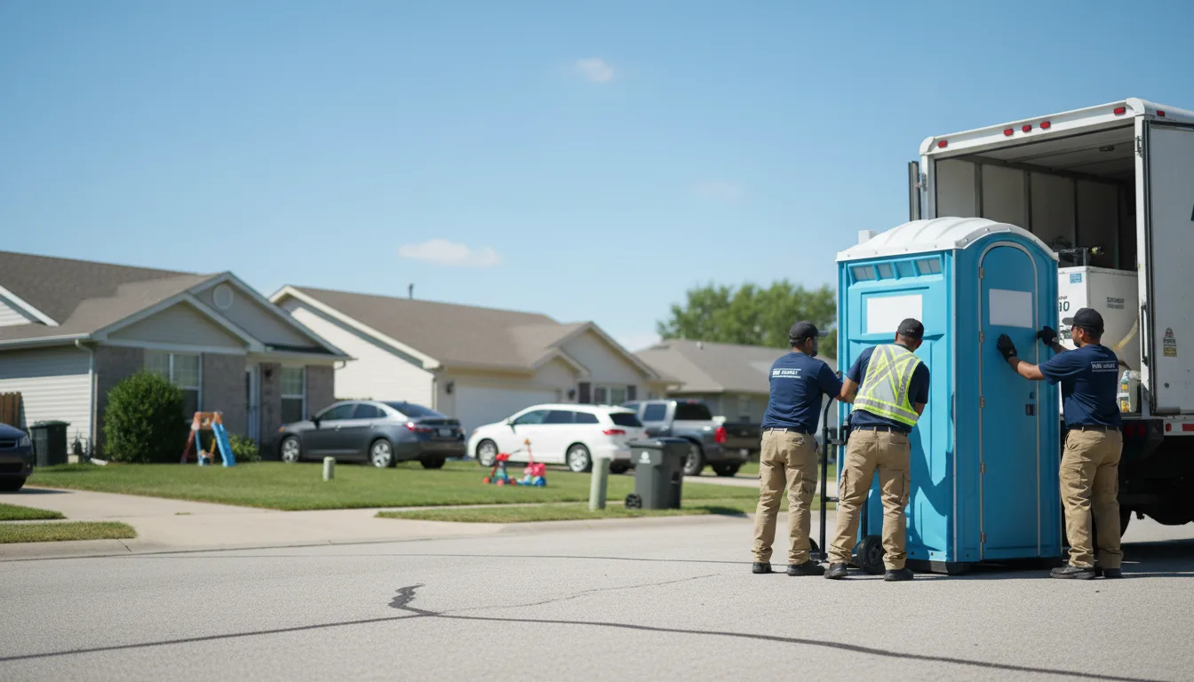 Standard Porta Potty Rentals in Denison, TX near me